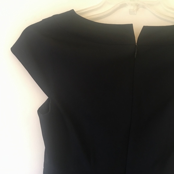 {Banana Republic} Wool Blend Black Sheath Dress - Picture 8 of 8